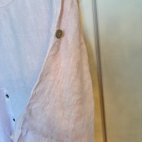 New Collection Pink Linen Dress - EUC - Picture 8 of 10